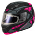 GMAX MD04 SECTOR MODULAR HELMET Pink Electric Small - Driven Powersports