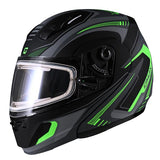 GMax MD04 Ambition Full Face Modular Snow Helmet High-Visibility Small Double - Driven Powersports