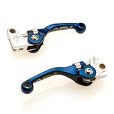 ASV Clutch and Brake Lever Pair Pack For Beta / Gas Gas / Sherco Blue - Driven Powersports
