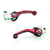 ASV Clutch and Brake Lever Pair Pack For Beta / Gas Gas / Sherco Red - Driven Powersports