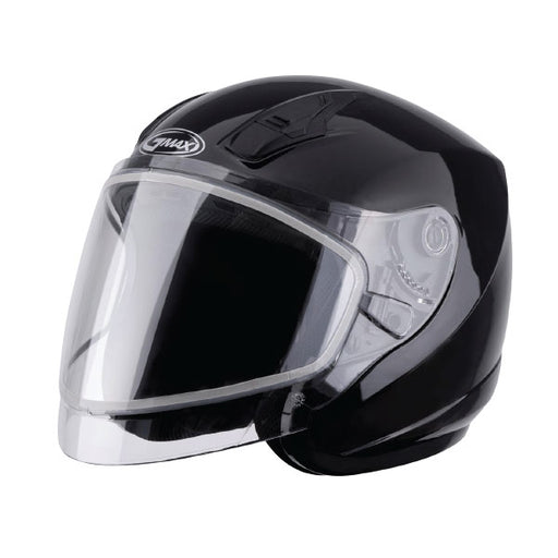 GMAX OF17 OPEN FACE HELMET Black Double XS - Driven Powersports