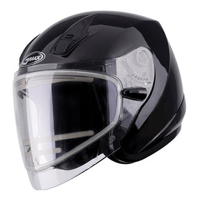 GMAX OF17 OPEN FACE HELMET Black Electric XS - Driven Powersports