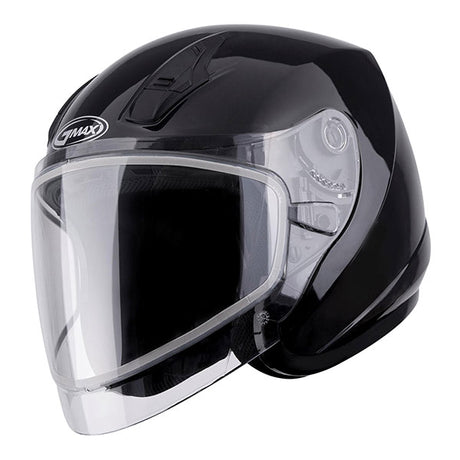 GMAX OF17 OPEN FACE HELMET Black Double Small - Driven Powersports