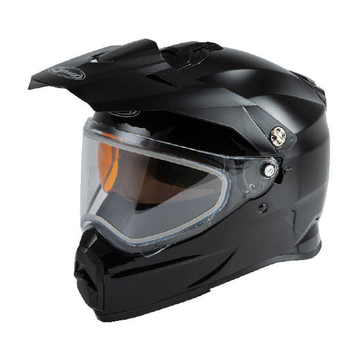GMAX AT-21Y YOUTH DUAL SPORT HELMET Black Double Youth Large - Driven Powersports
