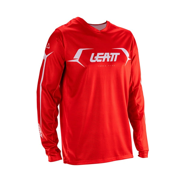 Leatt MX 3.5 Jersey Red S - Driven Powersports