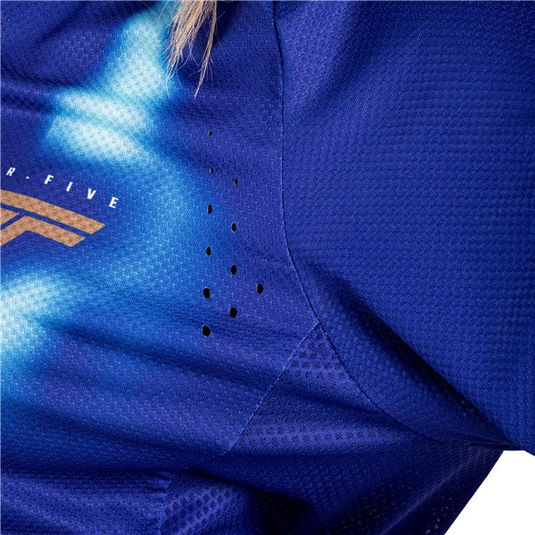 Leatt MX 4.5 Lite Jersey - V26 - Women Blue 2XL - Driven Powersports
