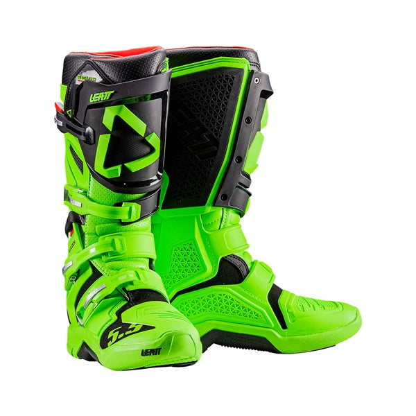 Leatt 5.5 Flexlock Boots Lime Green 13 - Driven Powersports