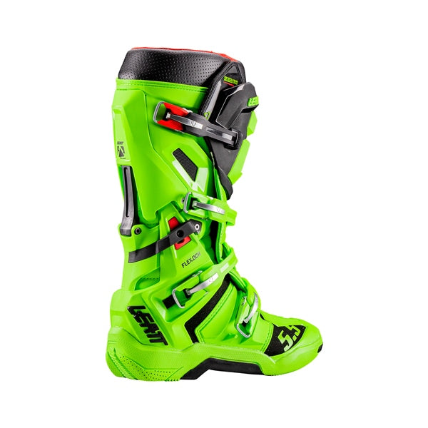 Leatt 5.5 Flexlock Boots Lime Green 13 - Driven Powersports