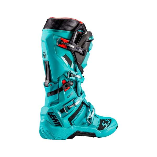 Leatt 5.5 Flexlock Boots Teal 12 - Driven Powersports