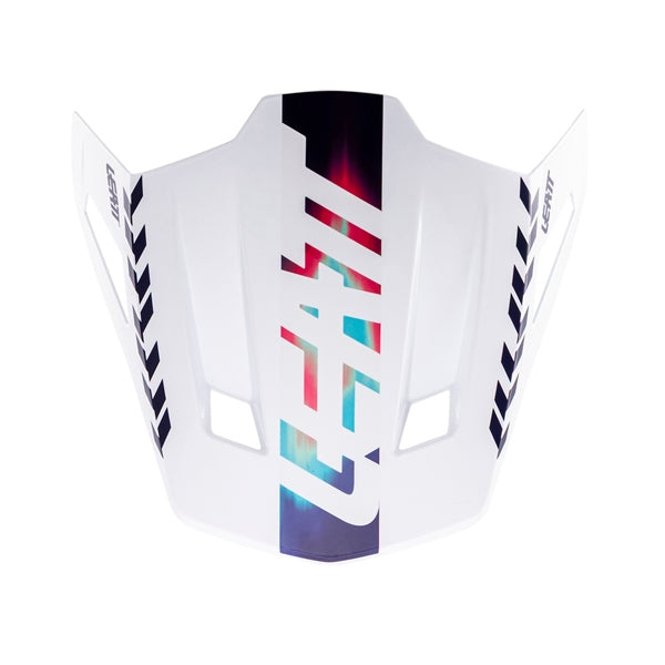 Leatt Moto 8.5 Visor Blue/Red - Driven Powersports