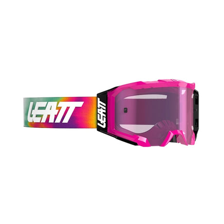 Leatt Velocity 5.5 Goggle Teal Purple - Driven Powersports