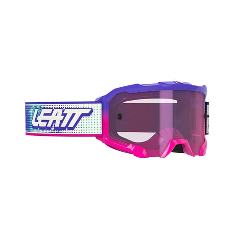 Leatt Velocity 4.5 Goggle Purple Clear - Driven Powersports