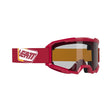 Leatt Vizion 2.5 Goggle Red Clear - Driven Powersports