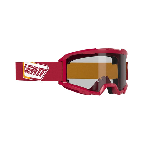 Leatt Vizion 2.5 Goggle Red Clear - Driven Powersports