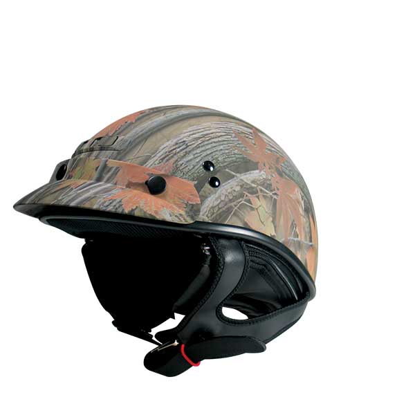 GMAX GM35 FULLY DRESSED HALF HELMET Camouflage Large - Driven Powersports