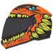 GMAX FF49Y DRAX YOUTH FULL FACE HELMET Orange Double Youth Medium - Driven Powersports
