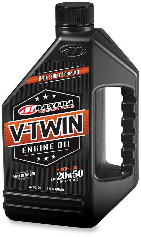 MAXIMA RACING OILS V-TWIN 20W50 128oz Other - Driven Powersports