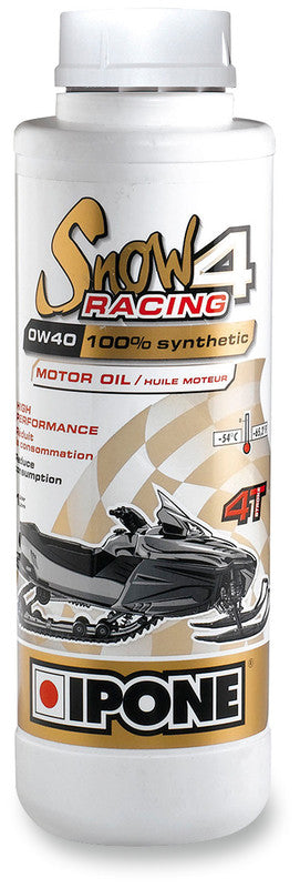 IPONE SNOW RACING 4T 0W40 4L Other - Driven Powersports