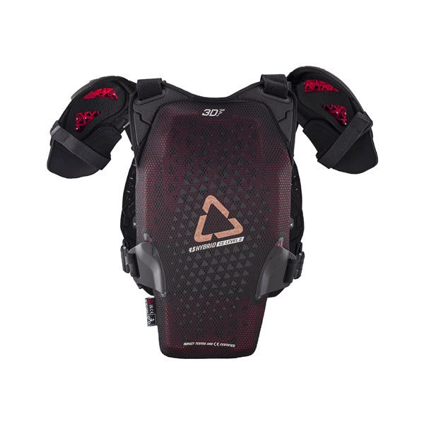 Leatt 4.5 Hybrid Pro Chest Protector - Women Black 2XS-XS - Driven Powersports