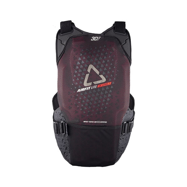 Leatt 3DF Airfit Evo Lite Chest Protector Black L-XL - Driven Powersports