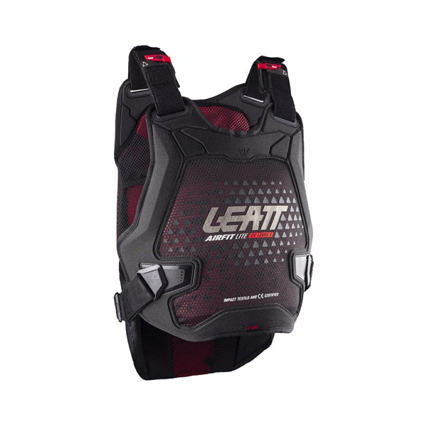 Leatt 3DF Airfit Evo Lite Chest Protector Black L-XL - Driven Powersports