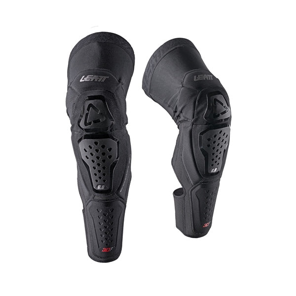 Leatt 6.0 Evo Ext Knee Guard Black M - Driven Powersports