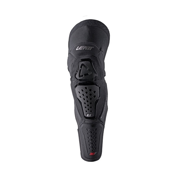 Leatt 6.0 Evo Ext Knee Guard Black M - Driven Powersports