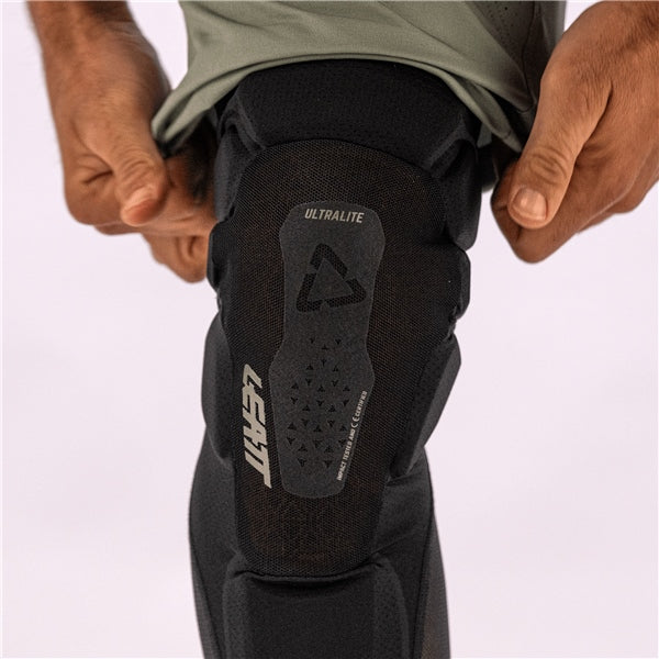 Leatt 6.0 Evo Knee Guard Black 2XL - Driven Powersports