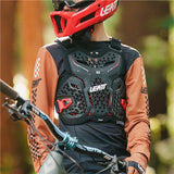 Leatt 4.5 Hybrid Chest Protector - Junior Black S-M - Driven Powersports