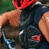 Leatt 4.5 Hybrid Chest Protector - Junior Black S-M - Driven Powersports