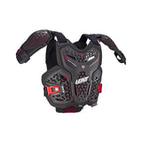 Leatt 4.5 Hybrid Pro Chest Protector - Junior Black L-XL - Driven Powersports
