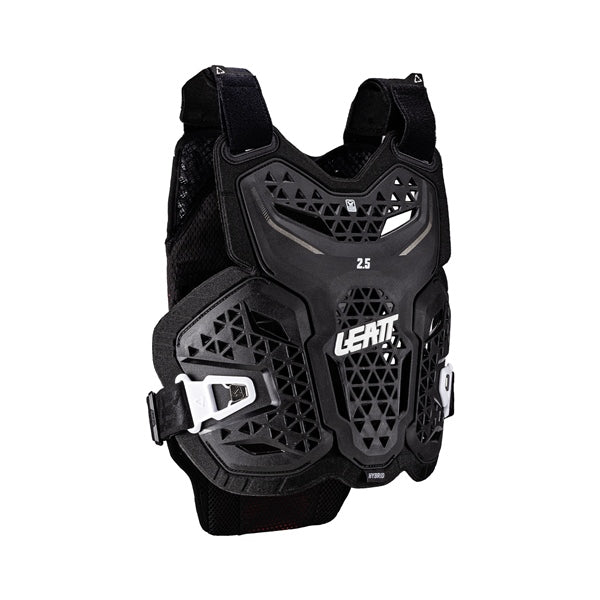 Leatt 2.5 Hybrid Chest Protector - Junior Black S-M - Driven Powersports