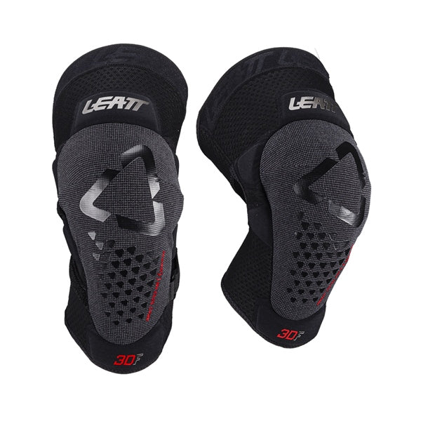 Leatt 3DF 5.0 Evo Ext Knee Guard - Junior Black - Driven Powersports