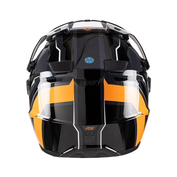 Leatt ADV 7.5 Off-Road Helmet Kit Black/Orange S - Driven Powersports