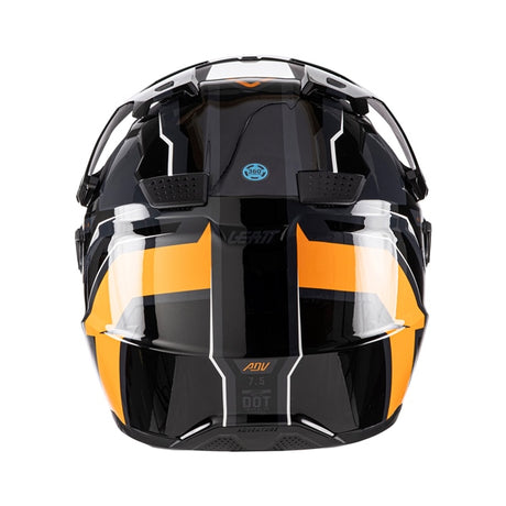 Leatt ADV 7.5 Off-Road Helmet Kit Black/Orange S - Driven Powersports