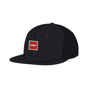 Leatt Trucker Tech Cap Black S-XL - Driven Powersports
