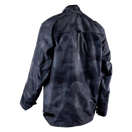 Leatt ADV Rain Cover Jacket Camo Black/Gray L - Driven Powersports