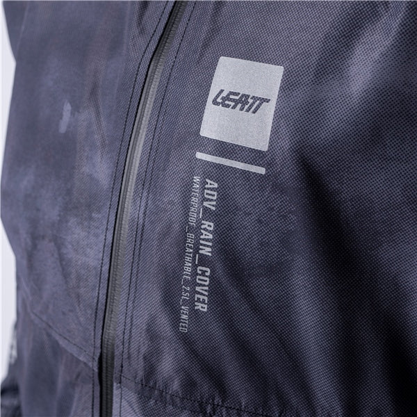 Leatt ADV Rain Cover Jacket Camo Black/Gray L - Driven Powersports
