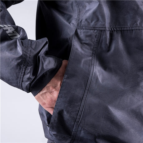 Leatt ADV Rain Cover Jacket Camo Black/Gray L - Driven Powersports