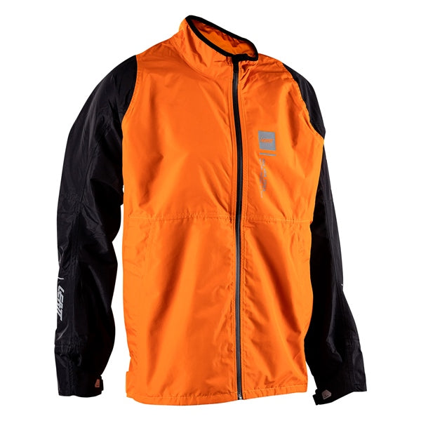 Leatt ADV Rain Cover Jacket Orange M - Driven Powersports