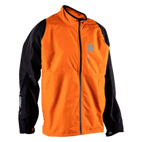 Leatt ADV Rain Cover Jacket Orange M - Driven Powersports