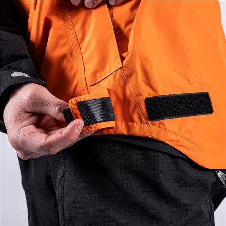 Leatt ADV Rain Cover Jacket Orange M - Driven Powersports