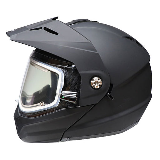 GMAX MD74 SOLID FULL FACE HELMET Black Double Small - Driven Powersports