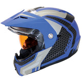 GMax MD74 Lancer Modular Full Face Snow Helmet Blue 2XL Double - Driven Powersports