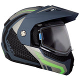 GMax MD74 Lancer Modular Full Face Snow Helmet High-Visibility Green XL Double - Driven Powersports