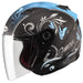 GMAX OF-77 OPEN FACE HELMET Blue Single Large - Driven Powersports