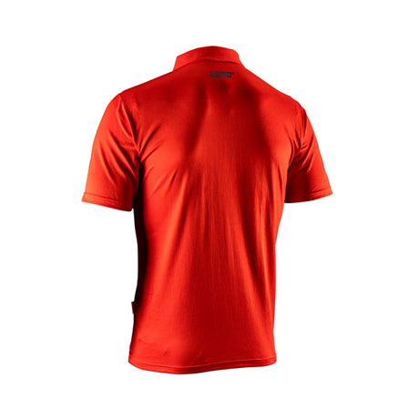 Leatt Team Polo Short Shirt Red S - Driven Powersports