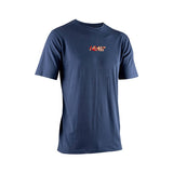 Leatt Core T-Shirt Blue 2XL - Driven Powersports
