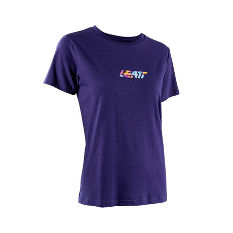 Leatt Core T-Shirt for Women Blue XL - Driven Powersports