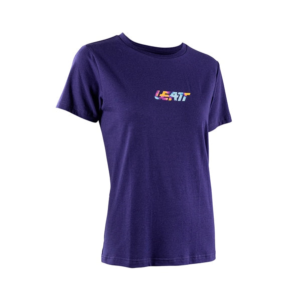 Leatt Core T-Shirt for Women Blue XL - Driven Powersports